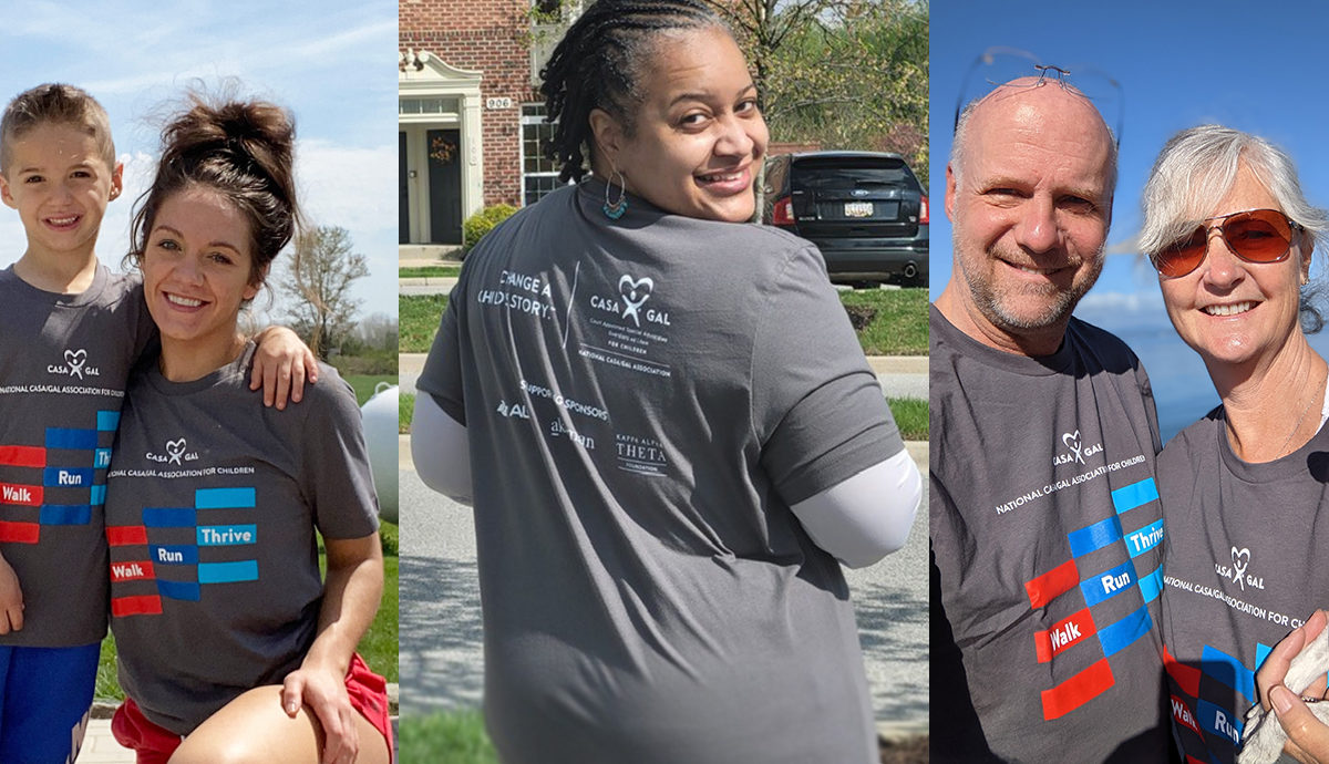 The National CASA/GAL Association for Children hosts second annual Walk Run Thrive to raise awareness for best interest advocacy April 30-May 1