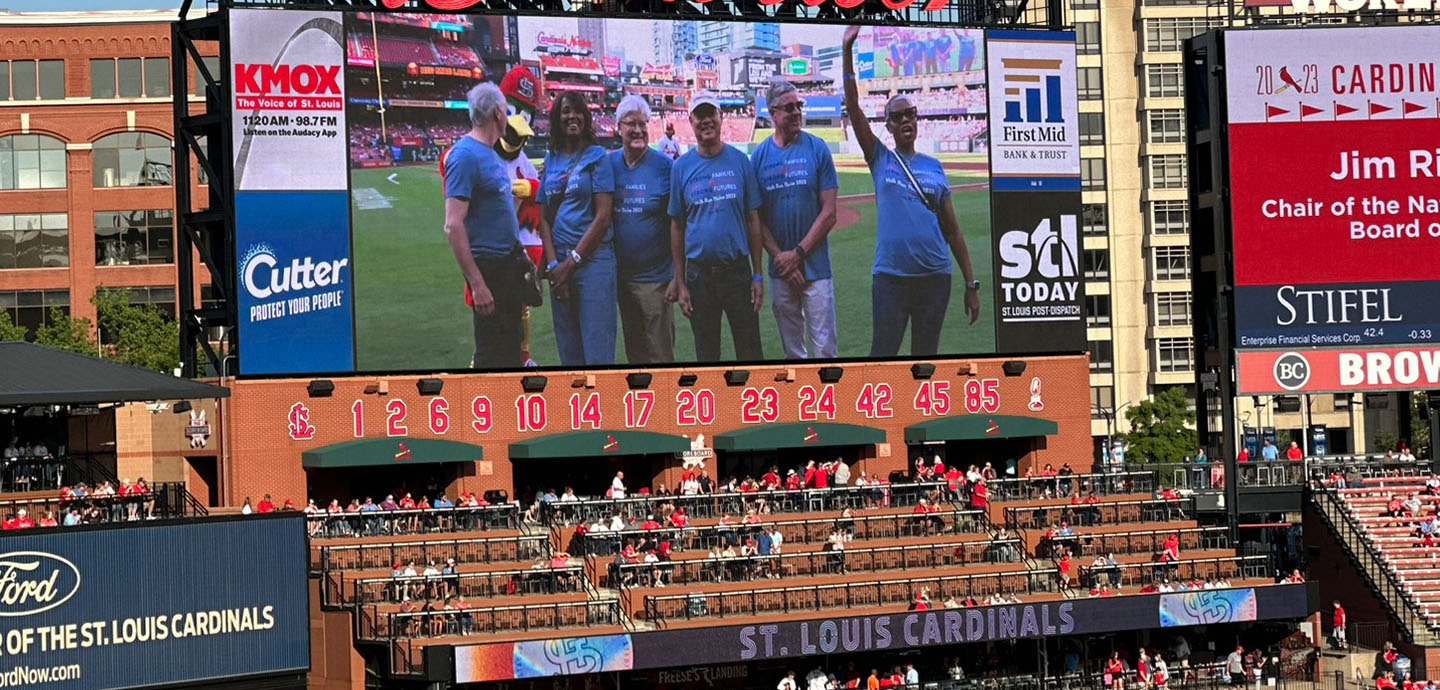 National CASA/GAL recognized by the St. Louis Cardinals