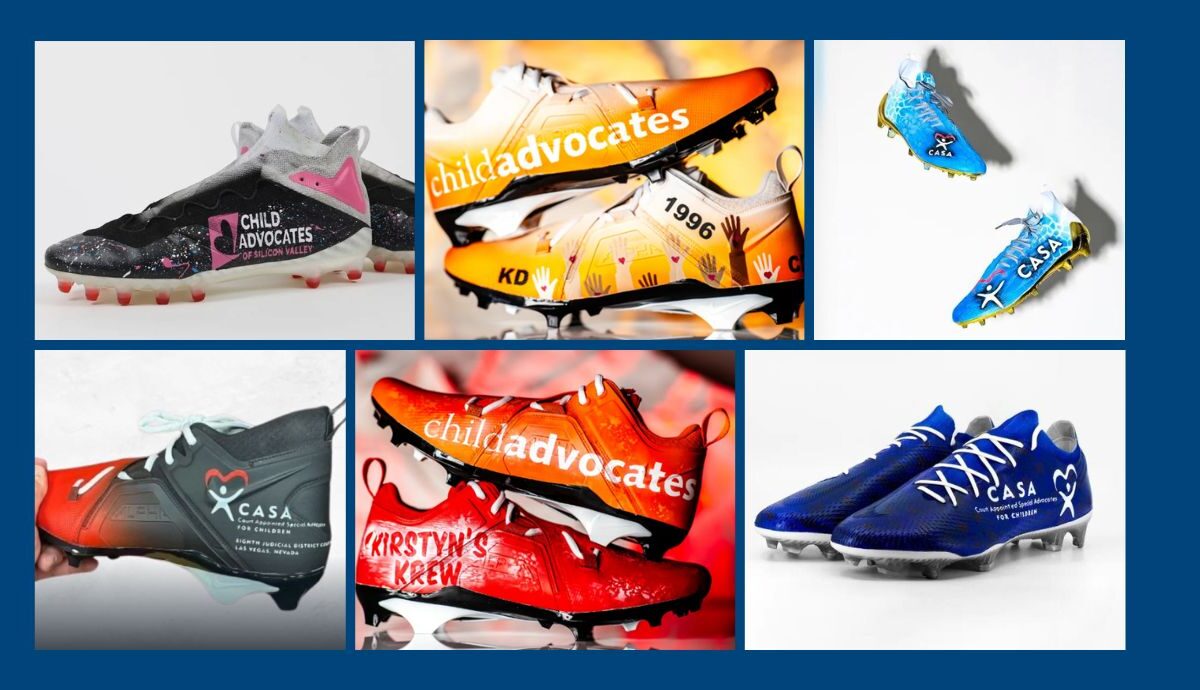 Six professional NFL players support local CASA programs for My Cause My Cleats initiative