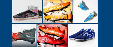Six professional NFL players support local CASA programs for My Cause My Cleats initiative